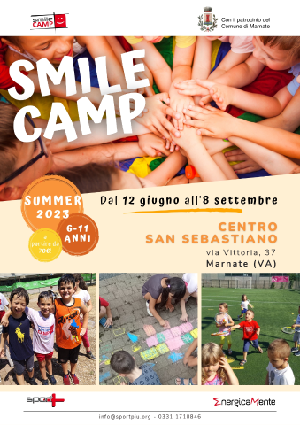 Centro Estivo SMILE CAMP presso il Centro San Sebastiano
