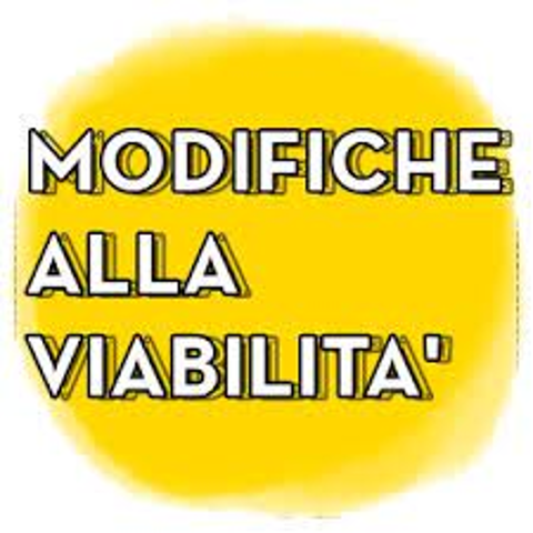 Modifica viabilità via Italia per Sabato 10 e Domenica 11 Giugno 2023